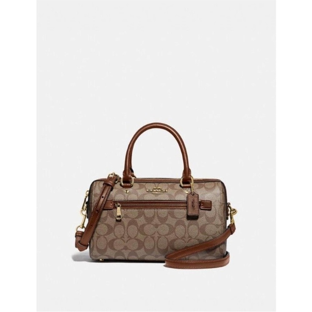 Coach F83607 Rowan Satchel In Signature